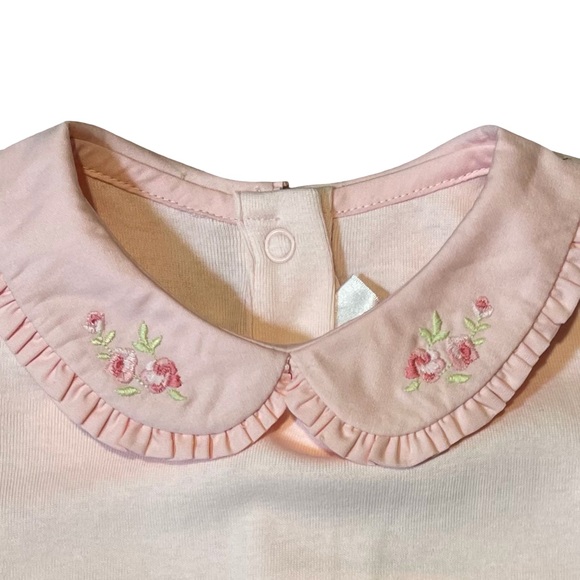 NWT Janie and Jack Romantic Rose Onesie, Pants and Hat 6-12 months - Picture 6 of 13